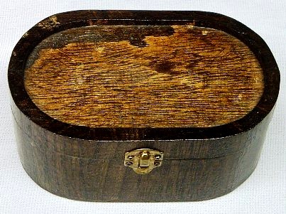 Oval Wood Box